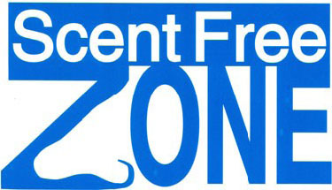 Scent Free Zone